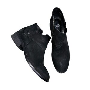 Eileen Fisher Womens Black suede leather Boots size 39